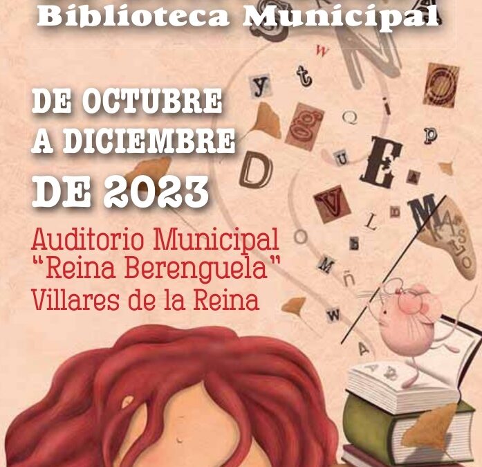 Programación de las actividades de la Biblioteca Municipal para los meses de octubre, noviembre y diciembre 2023
